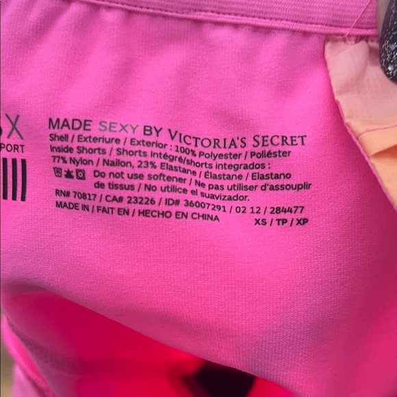 Victoria's Secret Pink and Orange Gradient Athletic Shorts - Picture 7 of 7
